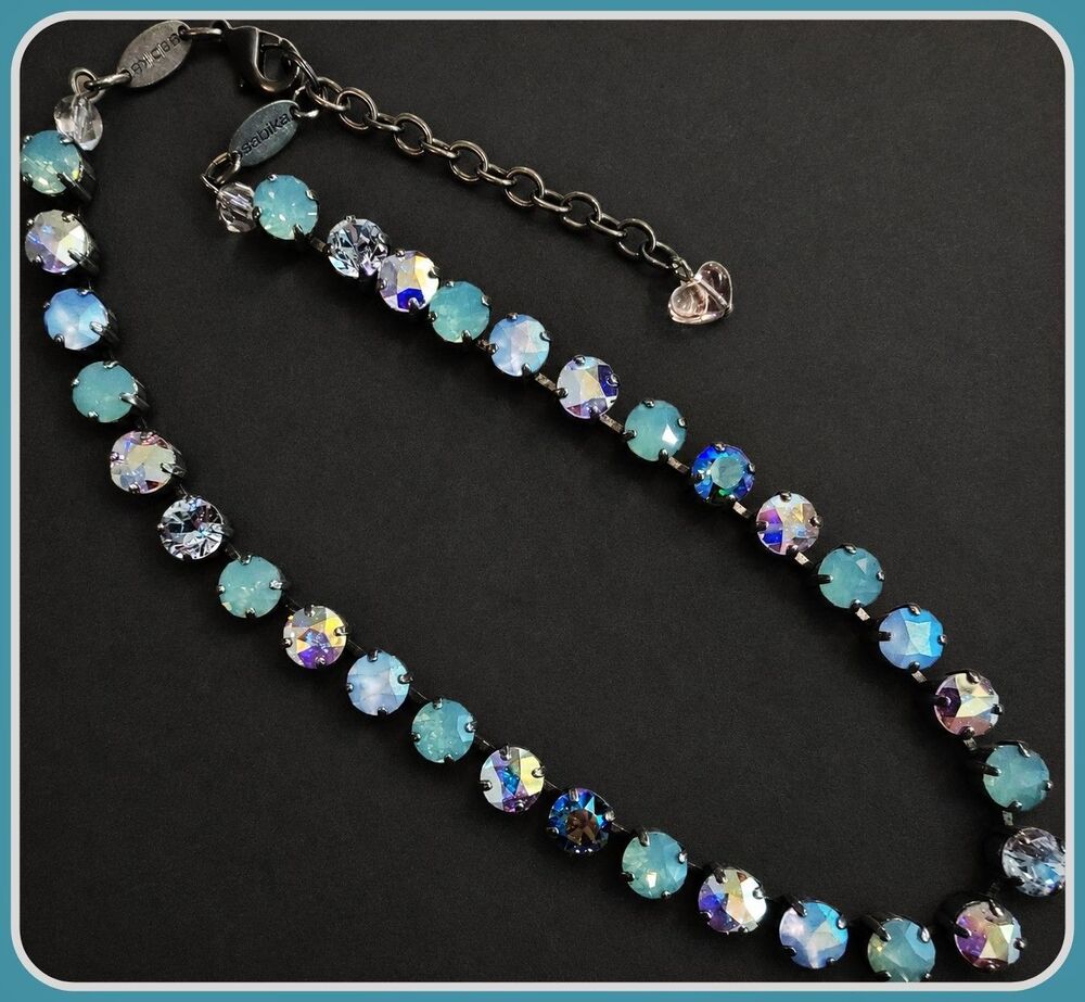 Sabika Retired Fun Choker feat Pacific Opal, Antique Silver Set #NWOT. RARE FIND